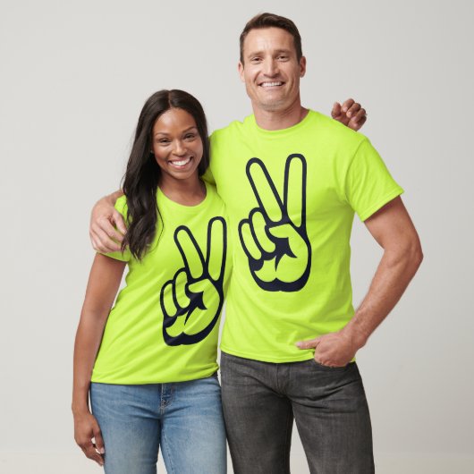 US Spyder Ryders - Hand Peace Sign Trans T-Shirt (Unisex)