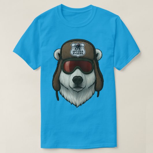 US Spyder Ryders - Polar Bear4 T-Shirt (Design vorne)
