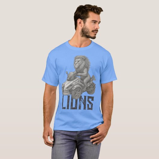 US Spyder Ryders - Spyder Lions T-Shirt (Vorne ganz)