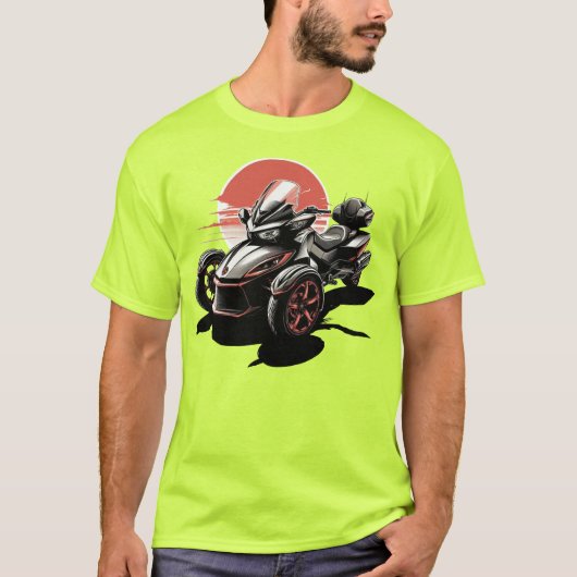 US Spyder Ryders - Sun & Shadows T-Shirt (Vorderseite)