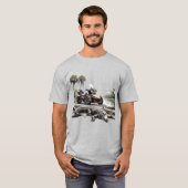 US Spyder Ryders - Swamp & Gator T-Shirt (Vorne ganz)