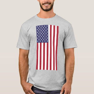US Spyder Ryders - Vertikale Flagge der USA T-Shirt