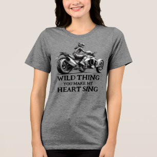 US Spyder Ryders - Wild Thes Front Tri-Blend Shirt