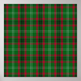 US-Staat Tartan - Arkansas - Digitaler Download Poster
