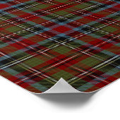 US-Staat Tartan - Carolinas - Digitaler Download Poster (Ecke)