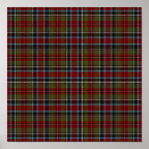 US-Staat Tartan - Carolinas - Digitaler Download Poster