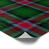 US-Staat Tartan - Georgien - Digitaler Download Poster (Ecke)