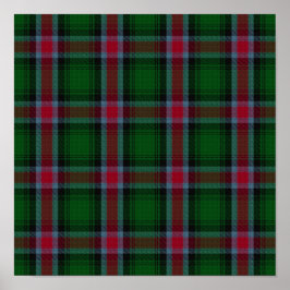 US-Staat Tartan - Georgien - Digitaler Download Poster