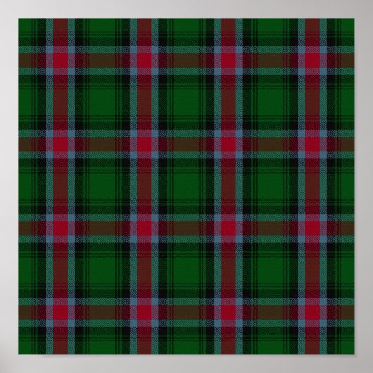 US-Staat Tartan - Georgien - Digitaler Download Poster (Vorne)