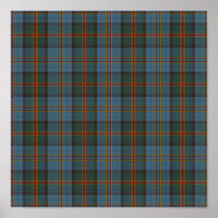 US-Staat Tartan - Hawaii - Digitaler Download Poster