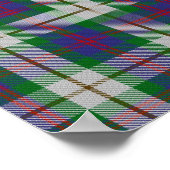 US-Staat Tartan - Idaho - Digitaler Download Poster (Ecke)