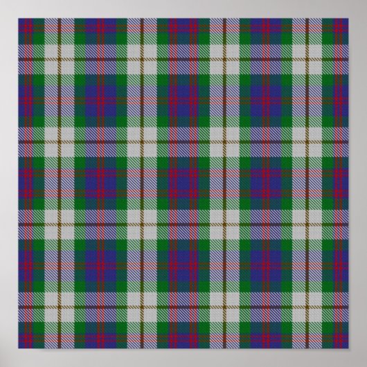 US-Staat Tartan - Idaho - Digitaler Download Poster (Vorne)