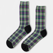 US-Staat Tartan - Idaho Socken (Linkes Detail)