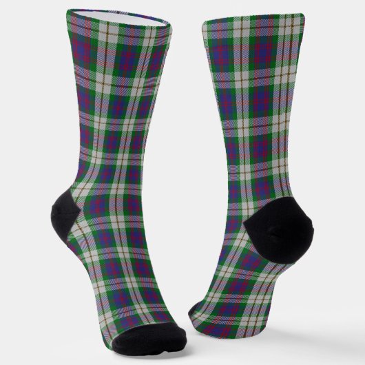 US-Staat Tartan - Idaho Socken (Gewinkelt)