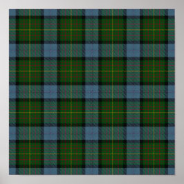 US-Staat Tartan - Kalifornien - Digitaler Download Poster