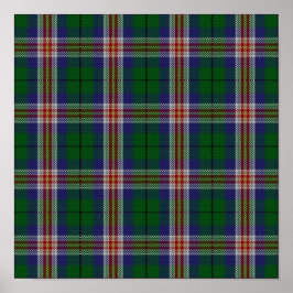 US-Staat Tartan - Kentucky - Digitaler Download Poster