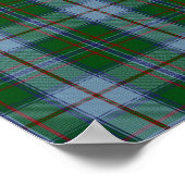 US-Staat Tartan - Maine - Digitaler Download Poster (Ecke)
