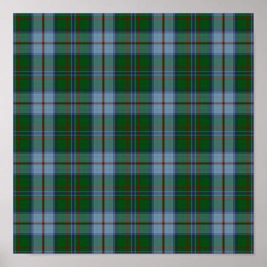 US-Staat Tartan - Maine - Digitaler Download Poster (Vorne)