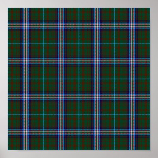 US-Staat Tartan - Missouri - Digitaler Download Poster (Vorne)