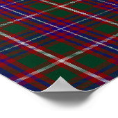 US-Staat Tartan - Utah - Digitaler Download Poster (Ecke)
