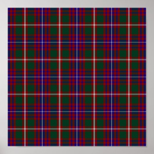 US-Staat Tartan - Utah - Digitaler Download Poster (Vorne)