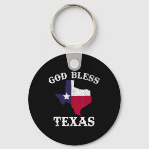 US-Staat Texas Flag Texan God Bless Texas Schlüsselanhänger