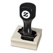 US-Staat Wisconsin Karte Rücksendeadresse Holzkuns Gummistempel (Stempel)