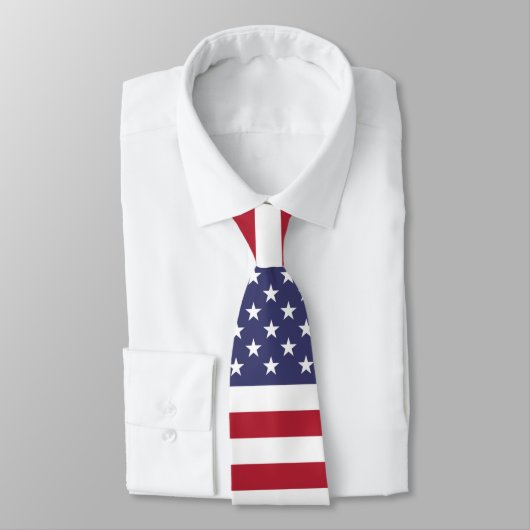 US Staaten Flag Krawatte (Gebunden)