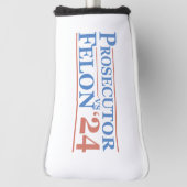 US-Staatsanwalt Vs Felon American Election 2024 T Golf Headcover (Rotieren 90)