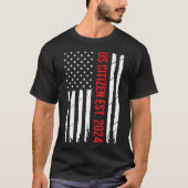 US-Staatsbürgerschaft Dekoration amerikanischer ne T-Shirt (Vorderseite)