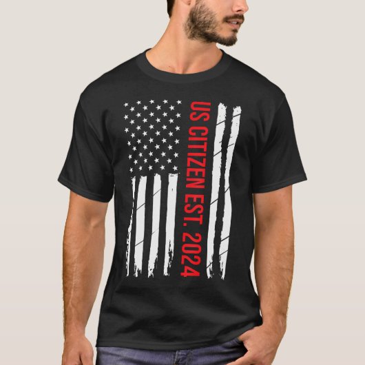 US-Staatsbürgerschaft Dekoration amerikanischer ne T-Shirt (Vorderseite)