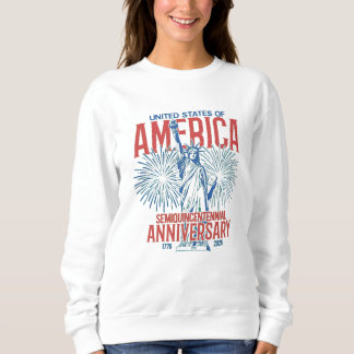 US-Statue of Liberty 250. Jubiläum Sweatshirt