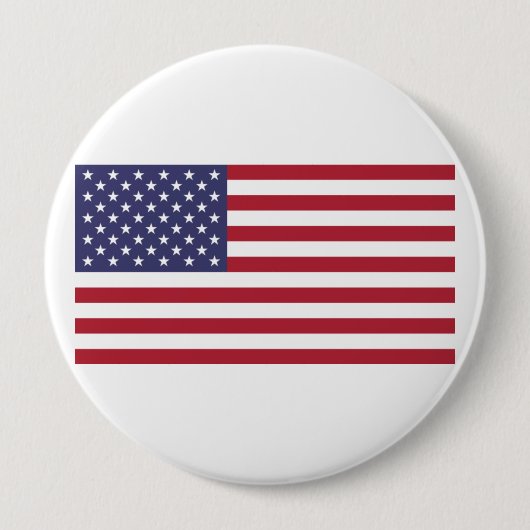 US-Sterne und -Streifen Button (Vorderseite)