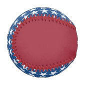 US-Sternsterne personalisiert Baseball (Vorderseite Links)