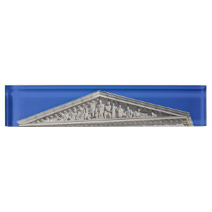 US supreme Court Building Namensplakette