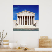 US Supreme Court Gebäude, Washington DC, USA Poster (Küche)