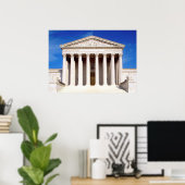 US Supreme Court Gebäude, Washington DC, USA Poster (Heimbüro)