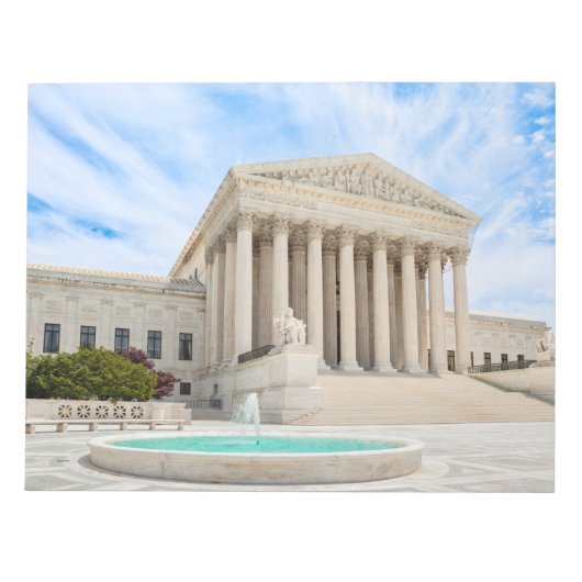 US supreme Court Notizblock (Vorderseite)