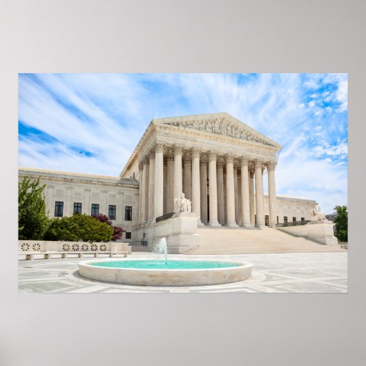 US supreme Court Poster (Vorne)