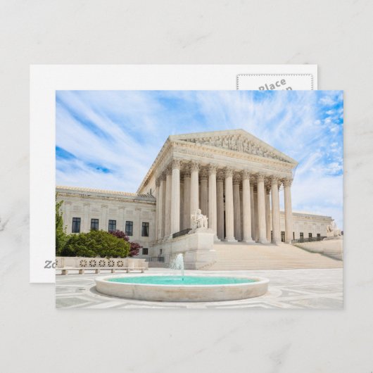 US supreme Court Postkarte (Vorne/Hinten)