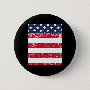 US-Tasche mit amerikanischer Flagge für den 4. Jul Button