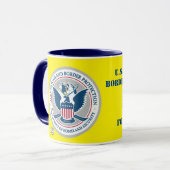 US-Tasse für Zoll- und Grenzschutz Tasse (Vorderseite Links)