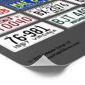 US-Teller-Plakat - 1967 Poster (Ecke)