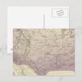 US-Temperatur Postkarte (Vorne/Hinten)