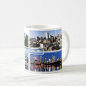 US Texas - Downtown Houston - Downtown Dallas - Kaffeetasse (VorderseiteRechts)