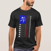 US Theme Postal Worker Mail Carrier T-Shirt (Vorderseite)