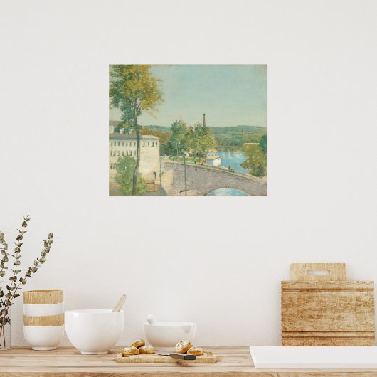 US Thread - Julian Alden Weir Fine Art Poster (Küche)