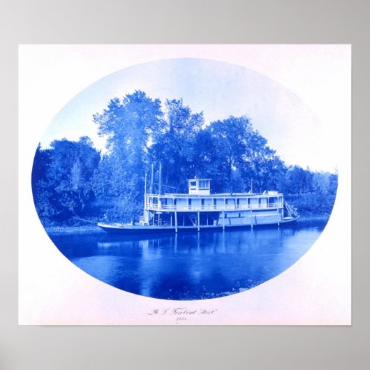 US Towboat "Alert", 1885 Poster (Vorne)