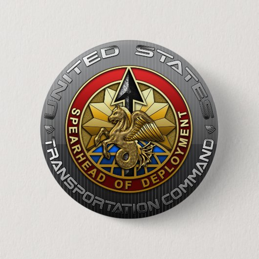 US-Transportkommando Button (Vorderseite)