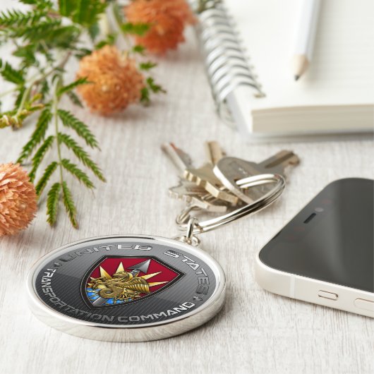 US-Transportkommando Schlüsselanhänger (Seite)